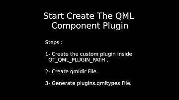 How to Create QML Component Plugin