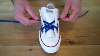 How to Spider Web Lace Chuck Taylors