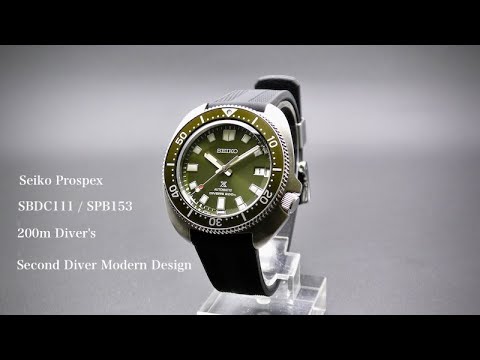 Seiko Prospex SBDC111 / SPB153 Second Diver Modern Design 200m Diver's -  YouTube