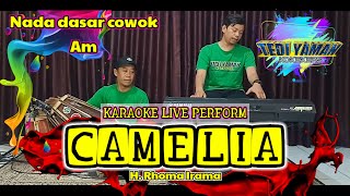 Camelia - Rhoma irama karaoke nada cowo Am versi koplo bangplak