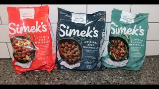 Simek’s: Italian Style & Original Beef Meatballs and Classic Turkey Meatballs Review