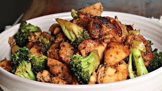 Quick \& Easy Chicken and Broccoli Stir Fry | Better Than TAKE OUT