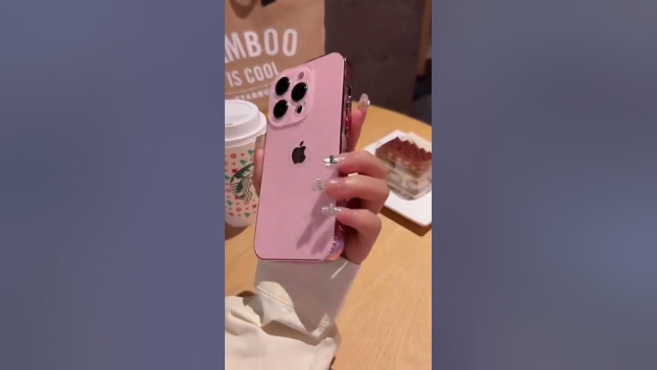 Pink iPhone  😍 | iPhone 14 Pro Max cases | i phone 14 Pro Max | #shorts #iphone