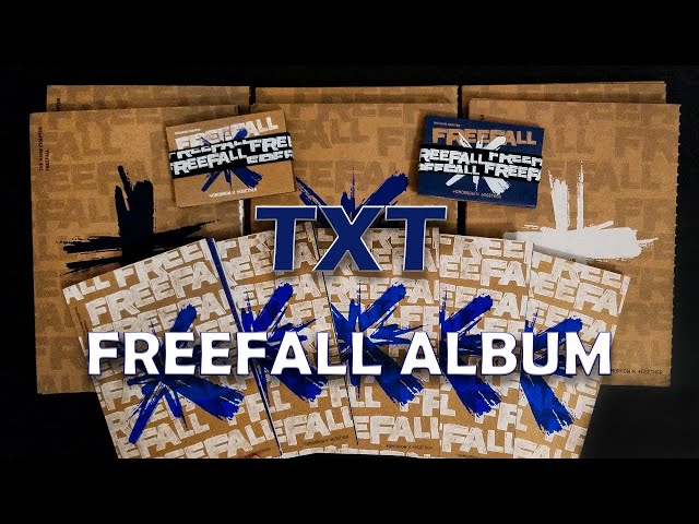 Unboxing TXT The Name Chapter: FREEFALL Album | ALL VERSIONS