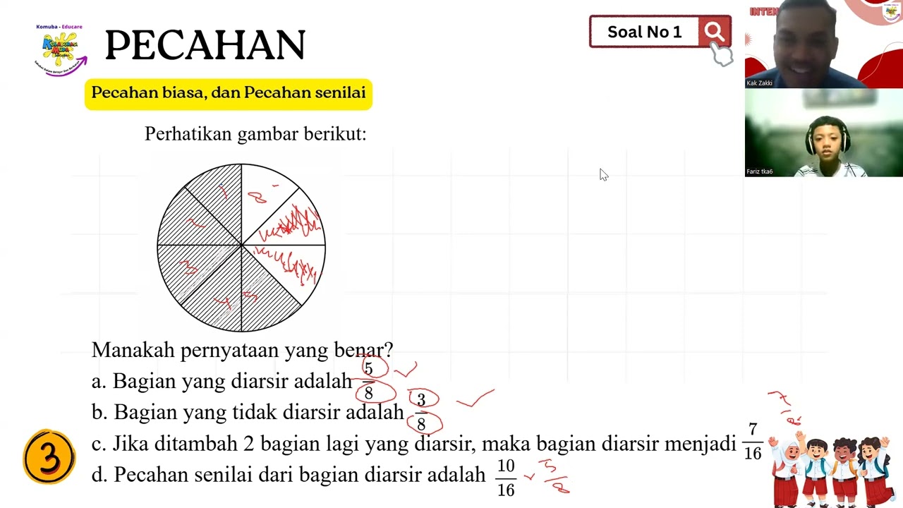 Intensif TKA SD Math paket D 2 Maret 2026