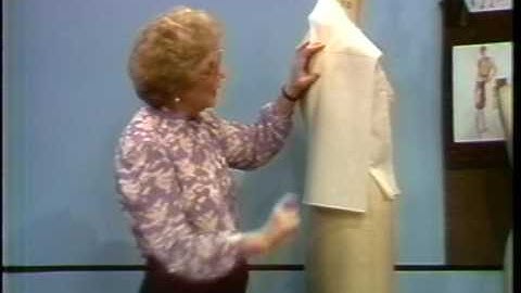 Methods of Basic Draping, v. 12. Princess Bodice: Back