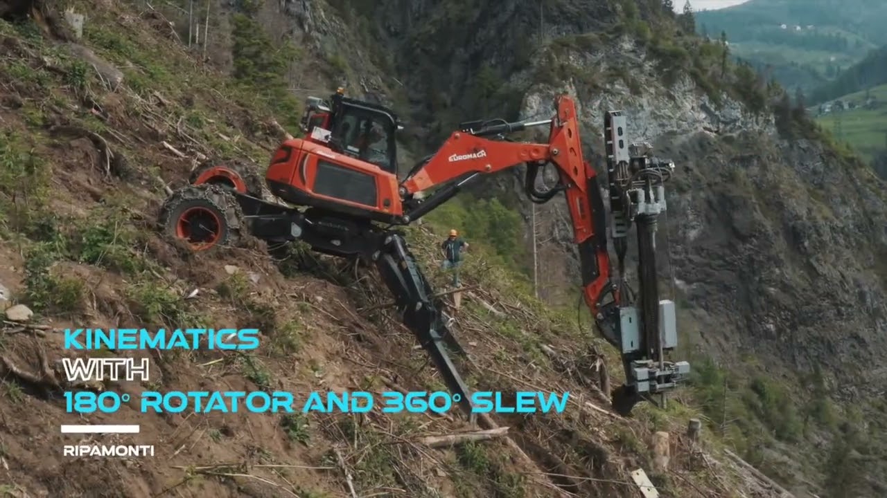 Ripamonti Excavator Drills and Attachments