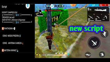 কিভাবি ফ্রিফায়ার গেম হেক করব |HOW TO HACK FREE FIRE  OB27 SCRIPT FREEFIRE HEADSHOT  TO ACTIVATE100%