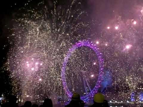 2010 London Eye Fireworks