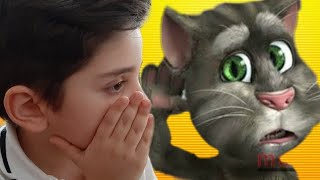 Kedi tom efe ile konuşuyor!!😱😱