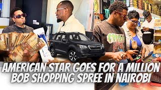 American Star Bobby V Million Shopping In Nairobi Kenya / King Kanja / BigbTed / Sam K