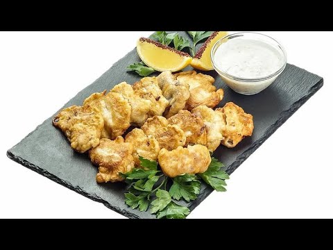 Как приготовить язычки трески  ￼