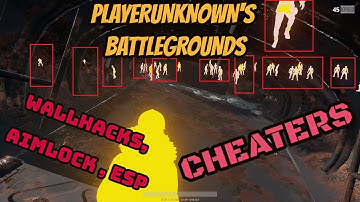 PUBG Cheaters - Hacker Compilation | Playerunknown