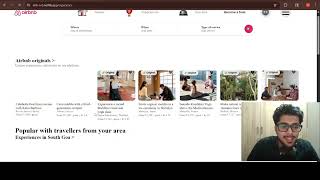 Clone of airbnb website using html5  and modern css