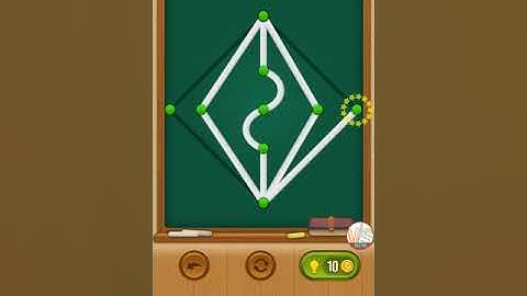 One Line Curve Drawing Beginner B Level 1 Solution Walkthrough Gameplay