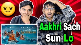 Adipurush (Final Trailer) REACTION | Prabhas | Saif Ali Khan | Kriti Sanon
