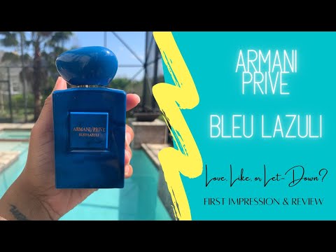 Armani Prive Bleu Lazuli First Impression & Review | Love, Like, or Let-Down? Armani Prive Bleu Lazuli First Impression & Review | Love, Like, or Let-Down?