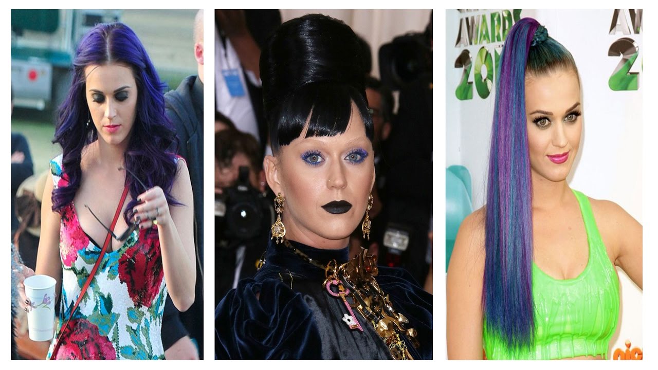 Katy Perry's latest outstanding hair styles | 2017
