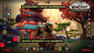 How to leveling Monk Shadowlands Leveling Guide From 1 - 10 fast & easy