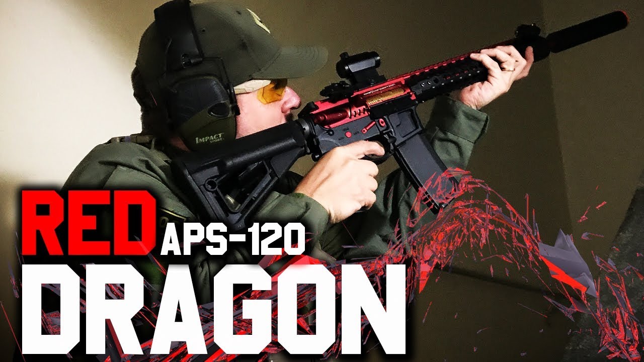 AIRSOFT Resgate APS120 Red Dragon YouTube