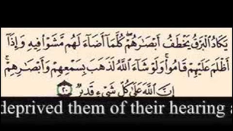 Translated Quran- Surat Al Baquarah المنشاوي- سورة البقرة