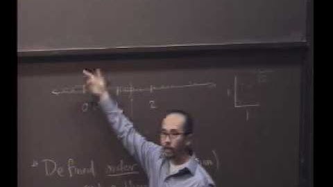 Real Analysis, Lecture 4: The Least Upper Bound Property (1/8)