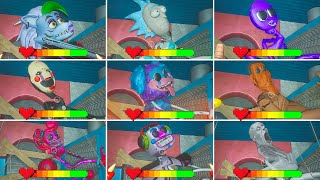 Poppy Playtime: Chapters 2 | All BOSSES Deaths With HEALTHBARS Behind The Camera! #26
