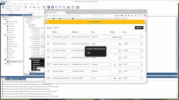 TD Mobile 2.1 Table Control