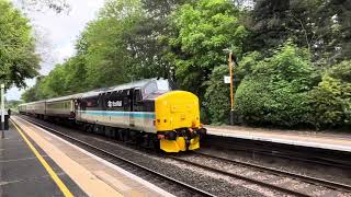 The Scotrail liveried class 37 goes to the Severn valley railway for the first time ever 13/05/2024