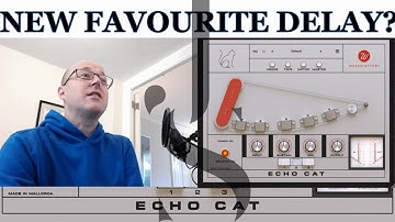 MY NEW FAVOURITE DELAY. ECHO CAT delay plugin by WAVESFACTORY - First Look / Review