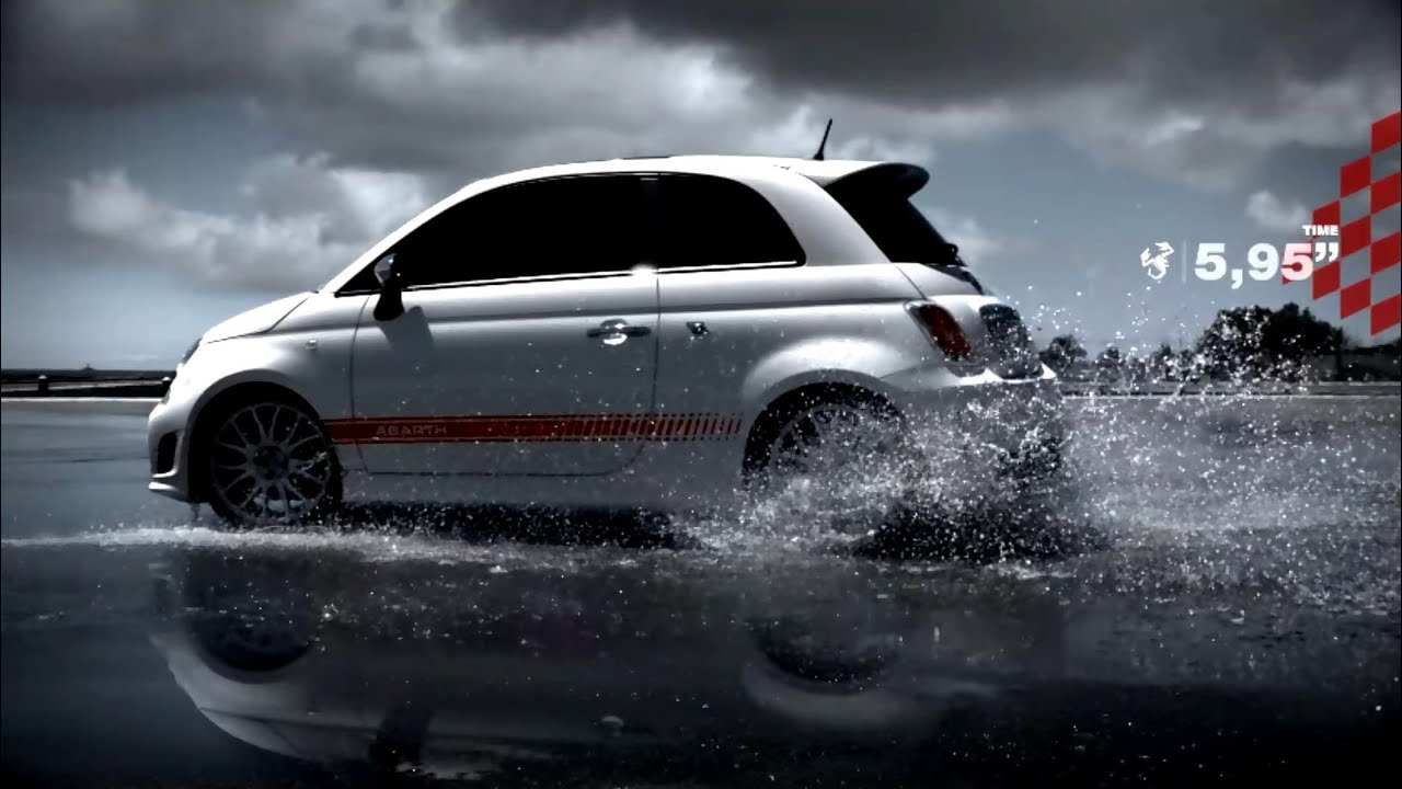 アバルト595 50周年cm サソリ車 Abarth595 Spot 50th Anniversary Commercial Youtube
