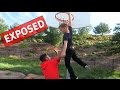 TRASH TALKING 8YR OLD EXPOSED ME! INSANE ANKLE BREAKER! 1V1 BASKETBALL CHALLENGE