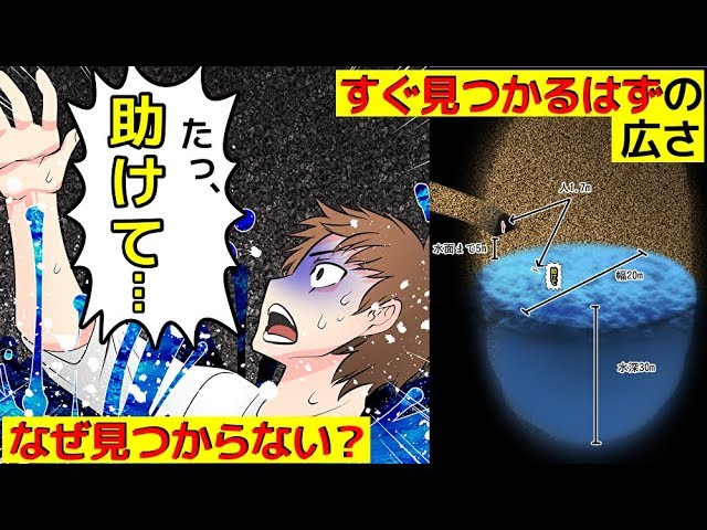 実話 岡山地底湖行方不明事件で何があったのか マンガで分かる Youtube