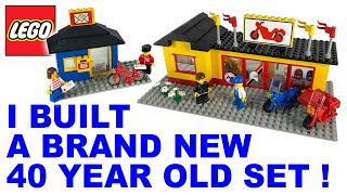 40 years old but BRAND NEW.. I built Lego set 6373 and 6689