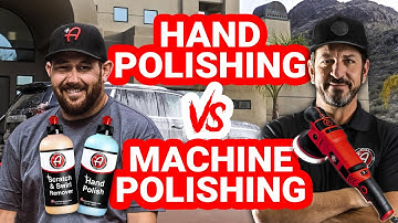 The Ultimate Showdown! Hand Polishing vs. Machine Polishing | Who Wins?