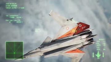 Ace Combat 7 Multiplayer 1v1 - X-02S - Mihaly vs. Trigger