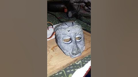 make reall robot head #diy #trending #shortvideo #viral #robotics #head #eye #pvc