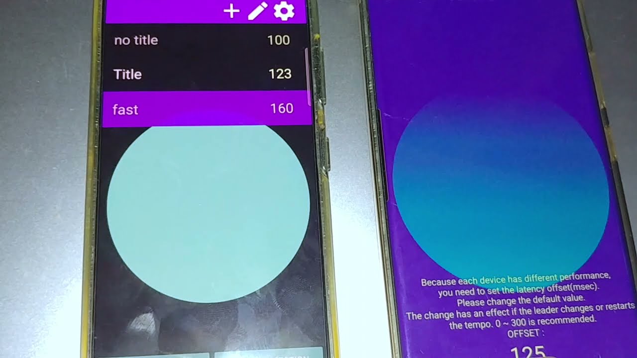 How to sync metronome beat using Whattempo App YouTube