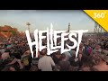 Visite virtuelle à 360° du Hellfest 2018