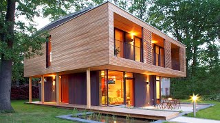 BEST! MODERN MODULAR HOUSE DESIGN IDEAS | HOW TO DECORATE STYLISH PREFAB HOME EXTERIOR FACADES