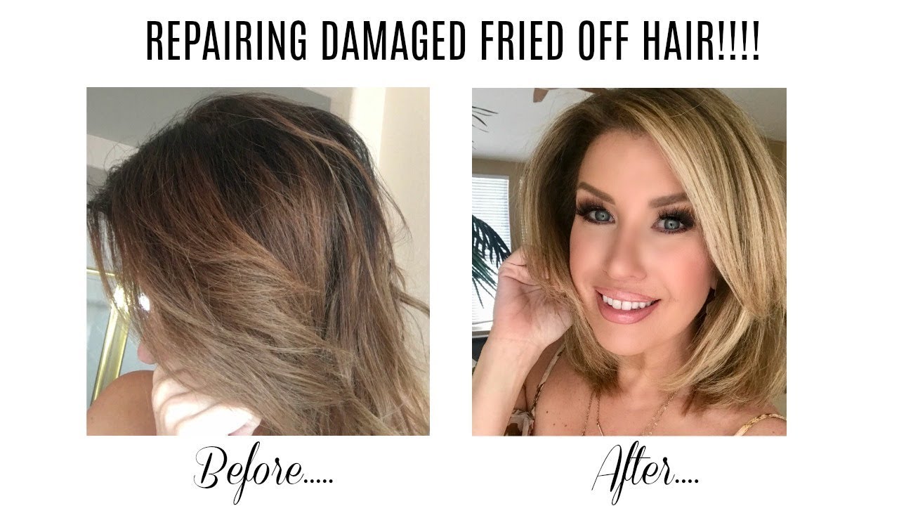 HELP FOR DAMAGED HAIR!! How I Got My Healthy Hair Back - YouTube