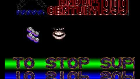 End Of Century 1999 - Neon Skates Amiga Intro