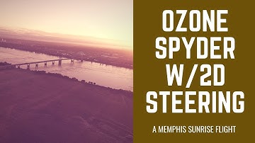Flying an Ozone Spyder With 2D Steering