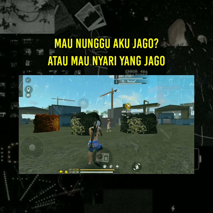 STORY WA FF || MAU NUNGGU AKU JAGO, APA MAU NYARI YANG JAGO!!☺ | QUESTES FF VIRAL🍁🔥