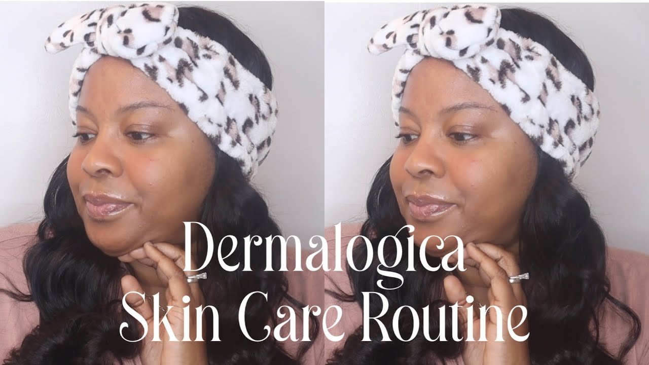 SKIN CARE ROUTINE | USING DERMALOGICA | ACNE PRONE SKIN |Lovely Tasha ...