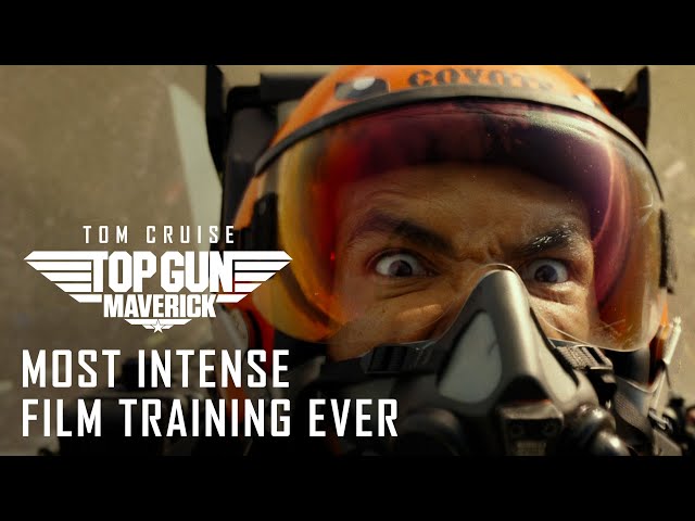 Top Gun: Maverick  Most Intense Film Training Ever (2022 Movie) - Tom  Cruise 