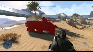 Cougar vs Bots | Halo Infinite Unreleased Vehicle