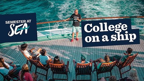 College on a ship with Semester at Sea!