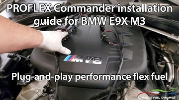 Installation Guide | PROFLEX Commander for E9X M3