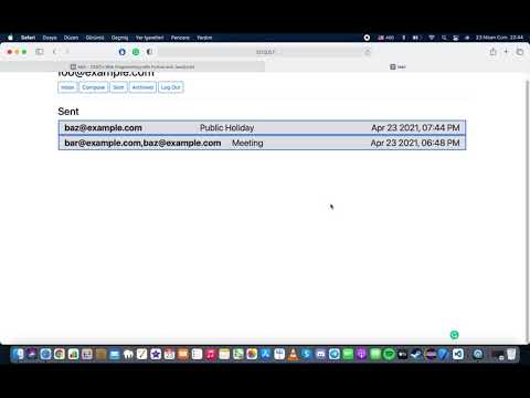 CS50’s Web Programming with Python and JavaScript - Mail - Project 3